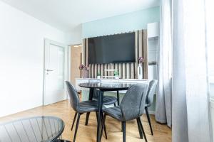 Chic 1BR and 1LR Apt in Central Vienna