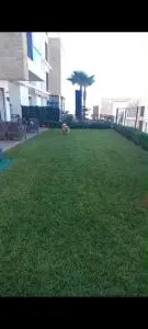 Bel appartement rez de jardin vue mer plage des nations - 西迪布克纳德尔