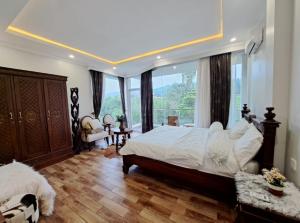 Villa puncak bogor at kota bunga with pool privat