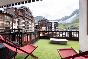 Appartement Ski aux Pieds 2100m - Le Nid Tignes Val Claret