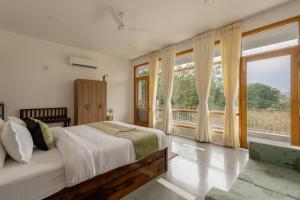 SaffronStays Villa Bougain - 2BR hill-view villa with plunge pool, Veg BBQ, birdwatching & serene garden sit-outs