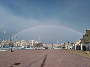 Lappart suspendu sur le port