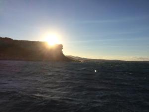 Lappart suspendu sur le port