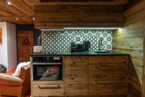 Chalet a Megeve-Vauvray - Grands Appartements , vue Mont Blanc : photos des chambres