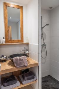 Chalet a Megeve-Vauvray - Grands Appartements , vue Mont Blanc : photos des chambres