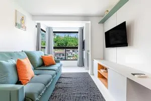 300m da Oktoberfest para 4P com vaga, wifi e ar condicionado - 布卢梅瑙