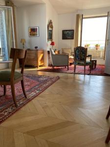 Trois pièces sur parc de la Villette Terrasse et vues