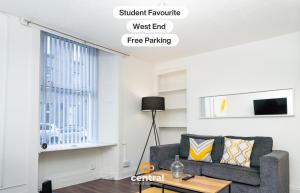 Rosefield by CENTRAL SERVICED APARTMENTS - Cosy 1 Bedroom - Close To University of Dundee - Sleeps 2 - Ground Level - Self Check In - Modern and Cosy - Fast WiFi - Heating 24-7 - Free Street Parking