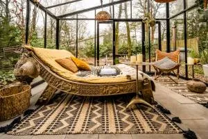 Boutique Bungalow 2 met sauna, hottub en boskas - Heemserveen