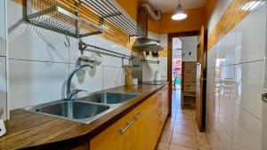 Planta baja con terraza en el centro