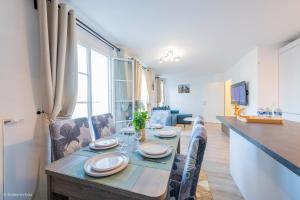 Appartements Le Cartier Appt F3, 7mn Disneyland, Parking,Terrace : photos des chambres