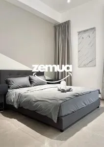 MOSSAZ by ZEMUA Modern Studio Near 1U IKEA - Kampong Pelimbaian