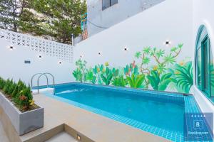 Kim Villa 45 - Cách Bãi Tắm 100 Met - Full Máy Lạnh Các Phòng - Bida - Phòng Karaoke - Siêu Gần Biển