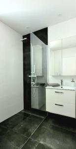 Appart avec terrasse jardin ds mais ind Nomexy