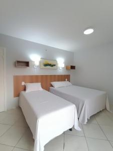 Flat com parque aquático