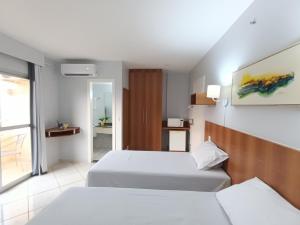 Flat com parque aquático