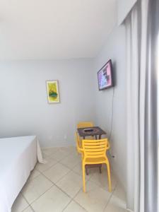 Flat com parque aquático