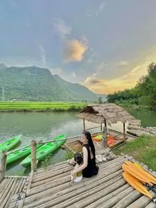 Mai Chau riverside camping - Mai Hạ