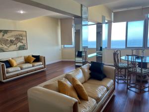 Copacabana de frente para o mar.