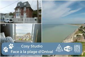 Appartements Augustine Cosy Studio Vue Mer - Parking gratuit : photos des chambres