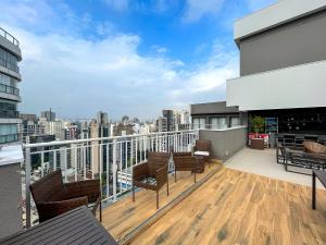 Condomínio no Itaim, lindo Rooftop com vista para o Ibira!!