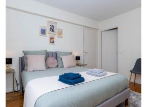 Appartement T2, fonctionnel, Parking,balcon ,2 minutes gare ,17 minutes Paris