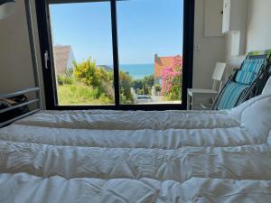 Maisons de vacances Maison avec vue mer sur les hauteurs d-Equihen-Plage : photos des chambres