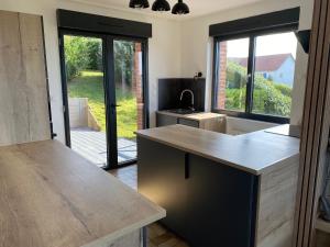 Maisons de vacances Maison avec vue mer sur les hauteurs d-Equihen-Plage : photos des chambres