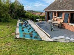 Maisons de vacances Maison avec vue mer sur les hauteurs d-Equihen-Plage : photos des chambres