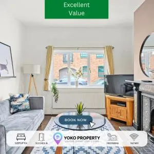 Central House with Pool Table, Free Parking, Super-Fast Wifi and Smart TV with Virgin TV and Netflix by Yoko Property - Chapel Brampton