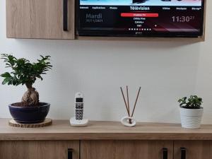 Appartements Appartement lumineux 4* pour 2 a Vittel, proche thermes, WiFi, parking gratuit - FR-1-589-745 : photos des chambres