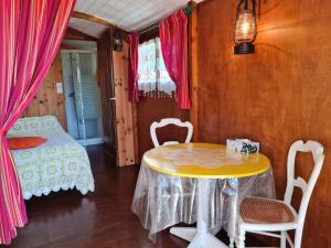 B&B / Chambres d'hotes Roulotte Esmeralda: Sejour insolite au coeur de la nature, climatisee, parking prive, pret de velos - FR-1-590-502 : photos des chambres