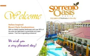 2BR Italian-inspired Condo Unit, Balcony Pool View - Mangahan