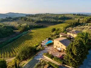 Podere Vergianoni con piscina e vista mozzafiato - Polvereto