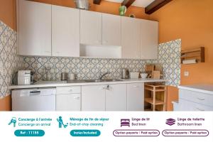 Maisons de vacances Belle maison chaleureuse pour 14 personnes : photos des chambres