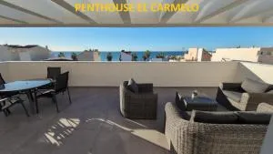 Penthouse El Carmelo 50 meters from beach, huge terrace - La Caleta
