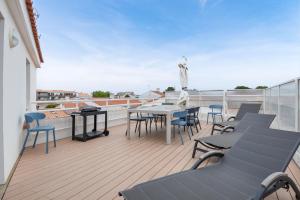 Appart pour 6 adultes et 2 enfants avec terrasse