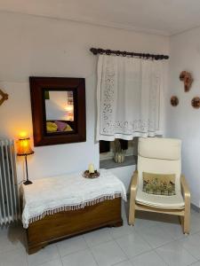 Village Mountain and Sea Horizon