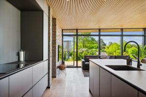 Spacious And Modern Activity House With Sea View, Spa, Sauna And A Private Game Room Ideal For Large Families And Groups Close To Ebeltoft And The