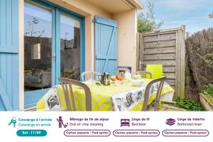 Maisons de vacances Maison pour 6 - Noirmoutier - Terrasse : photos des chambres