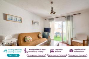 600m de la plage - Maison pour 5 - Terrasse