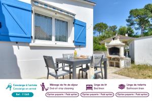 Maison pour 5 entre plage et forêt