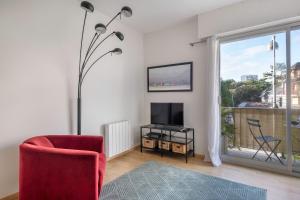 Appartements Appartement avec double terrasse - 170m de la plage : photos des chambres