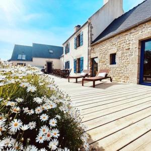 Maisons de vacances Maison Maillots et Bigorneaux, 15 pers, jacuzzi, 40m de la mer : photos des chambres