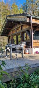 Cabane dans la vallée de Chamonix