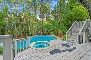 2nd Row Beach House - Private Pool & Spa - 24 Green Heron - Sea Pines Plantation