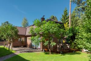 Luxury villa with sauna in the pine forest close to Vilnius city centre
