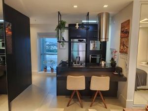 Loft com vista maravilhosa, no Barra Shopping