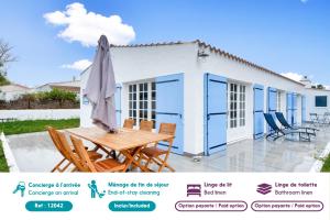 À 650m de la plage, maison pour 6 adultes 1 enfant