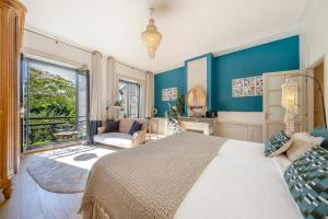 Maisons de vacances Escale Rochelaise, gite urbain avec SPA bain nordique et sauna tonneau : photos des chambres